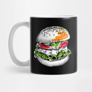 Burger Drawing Mug